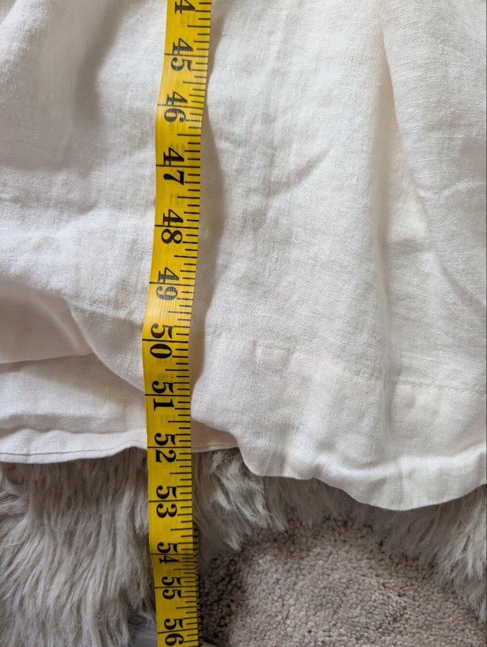 EUC Anthropologie Exquise The Tobie Linen Maxi Dress in White - Picture 11 of 13